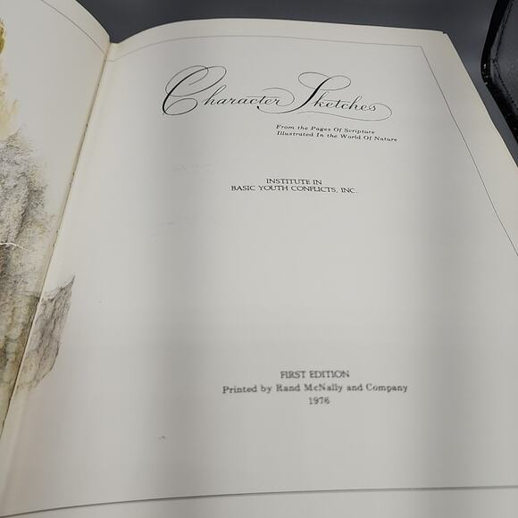 Character Sketches from the Pages of Scripture Illustrated Gothard 1st Edition - Picture 6 of 15